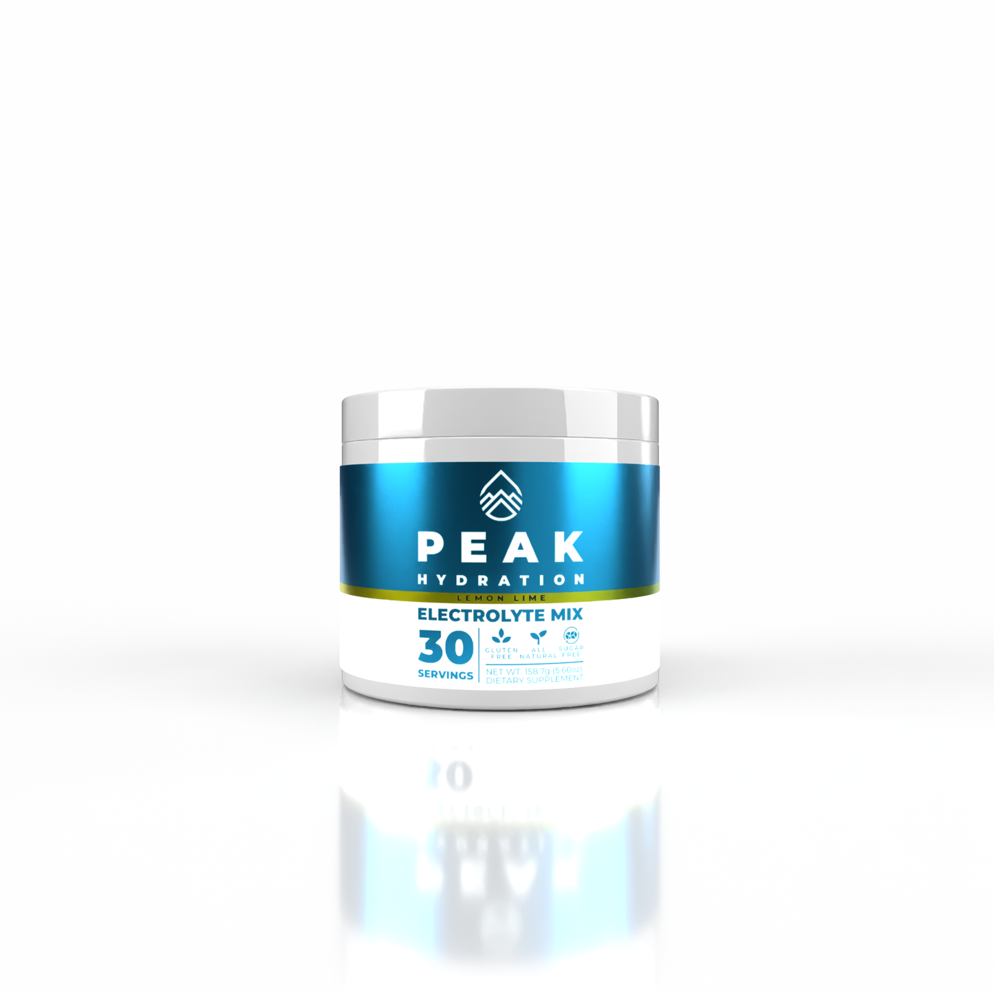 Lemon Lime Electrolyte Powder - 30 Servings | PEAK Hydration