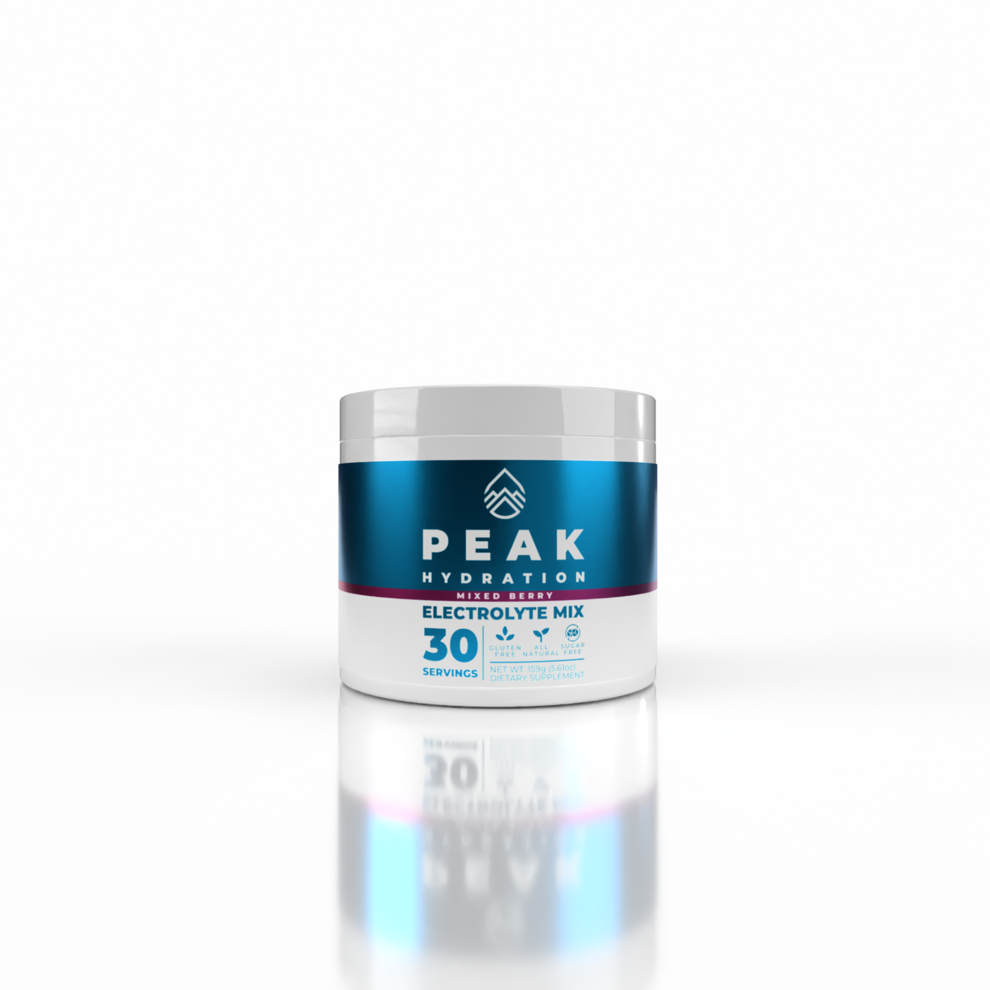 Mixed Berry Electrolyte Powder - 30 Servings | PEAK Hydration