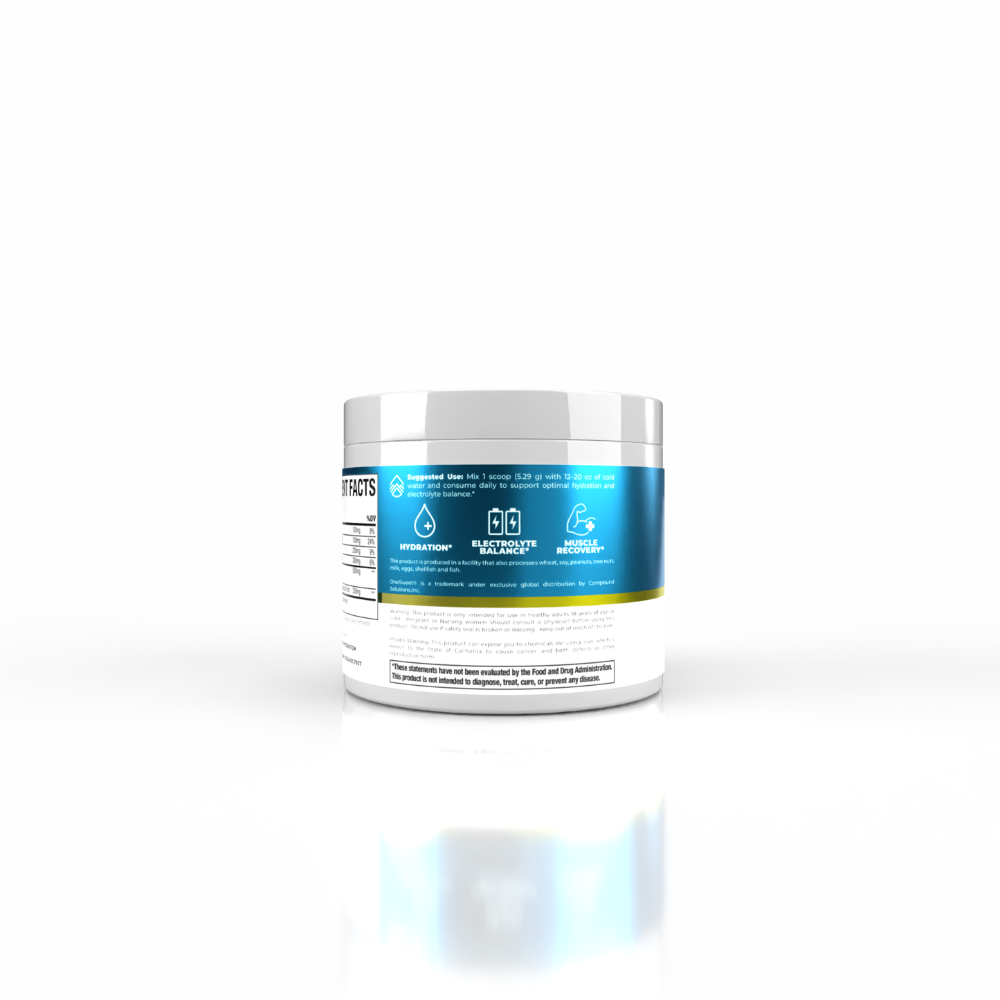 Lemon Lime Electrolyte Powder - 30 Servings | PEAK Hydration